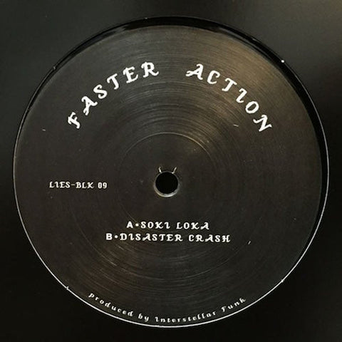 Faster Action - 12" - LIES-BLK09