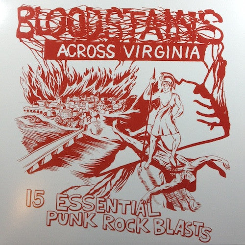 VA - Bloodstains Across Virginia - LP - Prompt Critic Productions - PCP-001