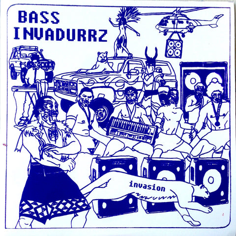 Bass Invadurrz - Invasion - 12" - frequeNC 08
