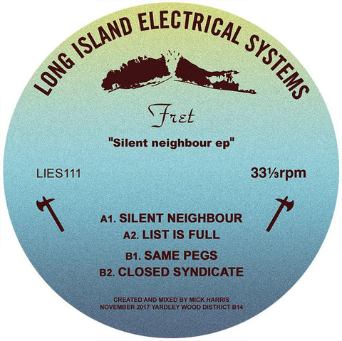 Fret - Silent Neighbour EP - 12" - LIES-111