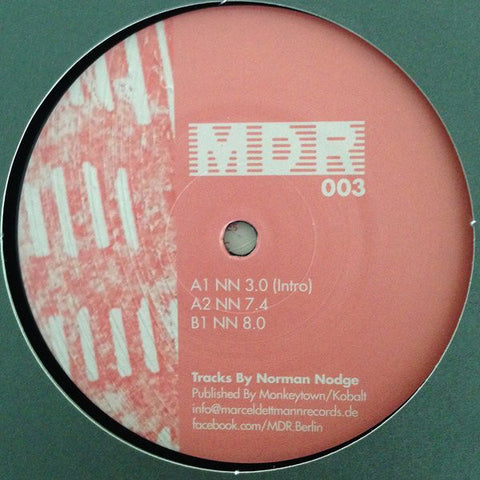 Norman Nodge - NN 3.0 - 12" - Marcel Dettmann Records - MDR 003