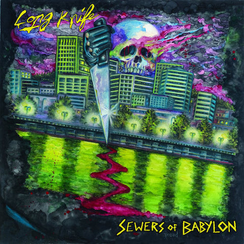 Long Knife - Sewers of Babylon - 7" - Beach Impediment Records - BIR-027