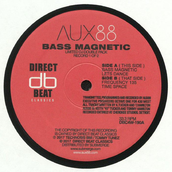Aux 88 - Bass Magnetic - 2x12" - Direct Beat Classics - DBC4W-190