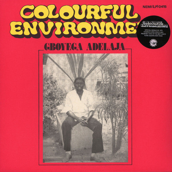 Gboyega Adelaja - Colourful Environment - LP - Odion Livingstone - LIVST006LP