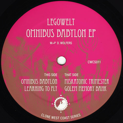 Legowelt - Omnibus Babylon EP - 12" - Clone West Coast Series - CWCS011