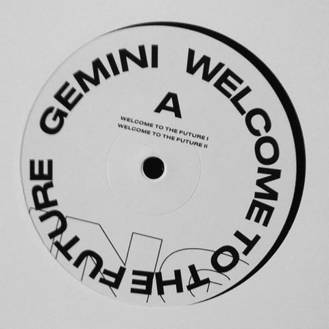 Gemini - Welcome to the Future - 12" - Anotherday Records - 0007AD-4
