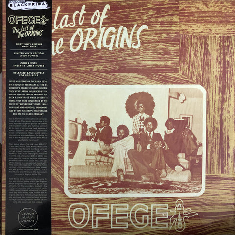 Ofege - The Last Of The Origins - LP - Tidal Waves Music - TWM24