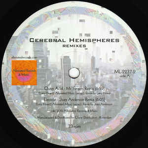Mr. Fingers - Cerebral Hemispheres Remixes - 12" - Alleviated Records - ML-2237-2