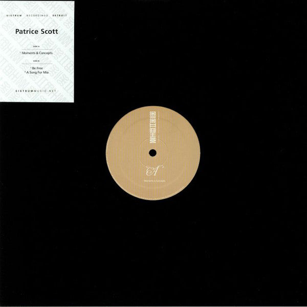 Patrice Scott - Moments & Concepts - 12" - Sistrum Recordings - SIS 030