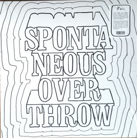 Spontaneous Overthrow - All About Money - LP - Numero Group - 801