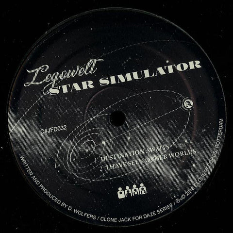 Legowelt - Star Simulator - 12" - Clone - C#JFD032