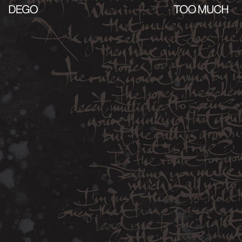 Dego - Too Much - 2xLP - 2000 Black - BLACKLP 005
