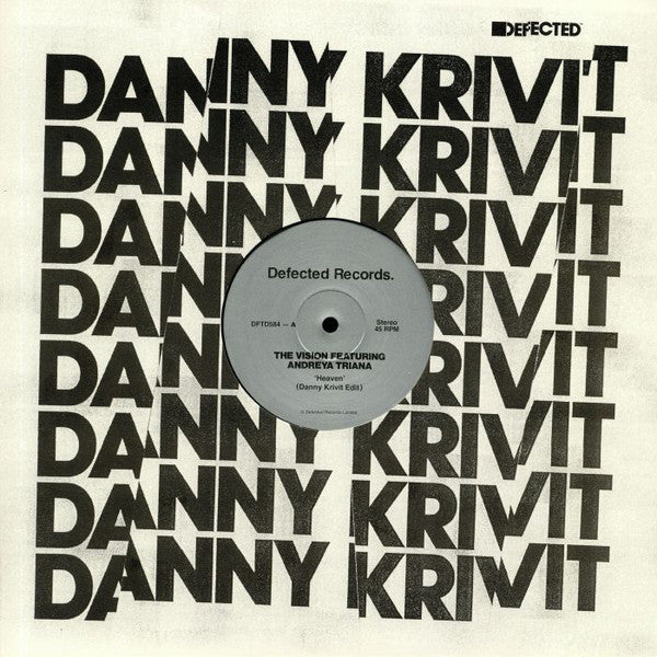 The Vision / The Dangerfeel Newbies - Edits By Mr. K - 12" - Defected - DFTD584