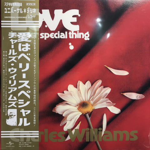 Charles Williams - Love is a Very Special Thing - LP - Universal Dessinee - UIJY-75141