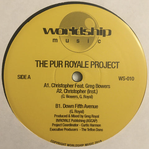 The Pur Royale Project - 12" - Worldship - WS-010