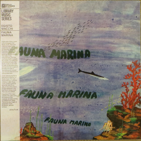 Egisto Macchi - Fauna Marina - LP - Vinyl Magic - VMLP226