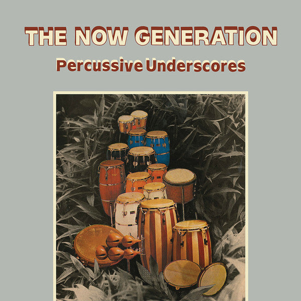 Peter Lüdemann / Pit Troja - The Now Generation (Percussive Underscores) - LP - Be With Records - BEWITH075LP