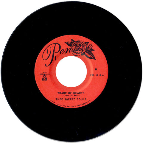 Thee Sacred Souls ‎– Trade Of Hearts - 7" - Penrose ‎– PRS-1011