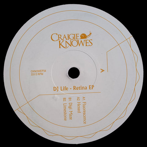 DJ Life - Retina EP - 12" - Craigie Knowes - CKNOWEP34