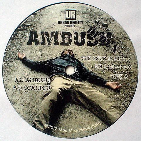 Underground Resistance - Ambush Redux The Skurge Edits - 12" - Underground Resistance - UR-040redux