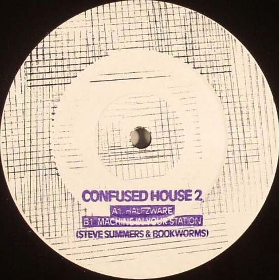 Steve Summers & Bookworms - Halfzware - 12" - Confused House - CH-002