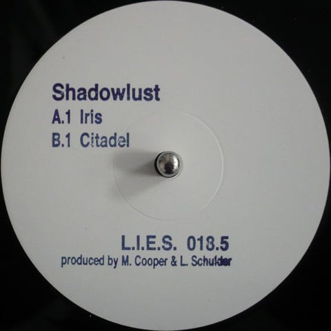 Shadowlust - 12" - LIES 018.5