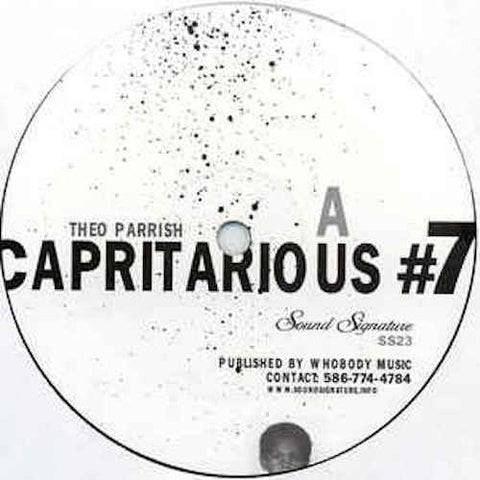 Theo Parrish - Capritarious #7 / Levels - 2x12" - Sound Signature - SS23