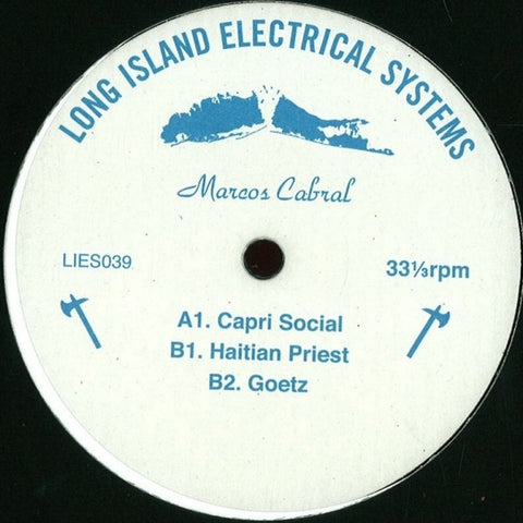 Marcos Cabral - Capri Social - 12" - LIES 039