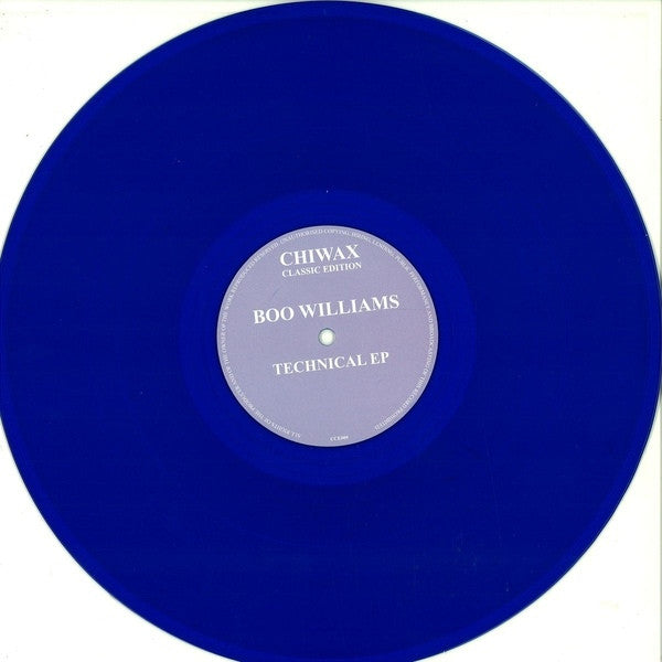 Boo Williams - Technical EP - 12" - Chiwax - CCE009