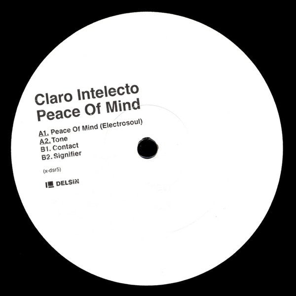 Claro Intelecto - Peace of Mind EP - 12" - Delsin - x-dsr5