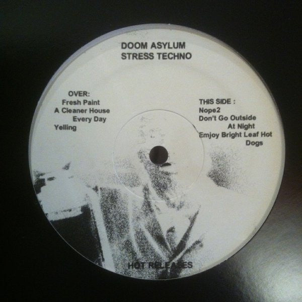 Doom Asylum - Stress Techno - LP - Hot Releases - HOT-38