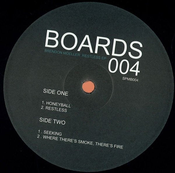 Brendon Moeller - Restless EP - 12" - Soul People Music - SPMB 004