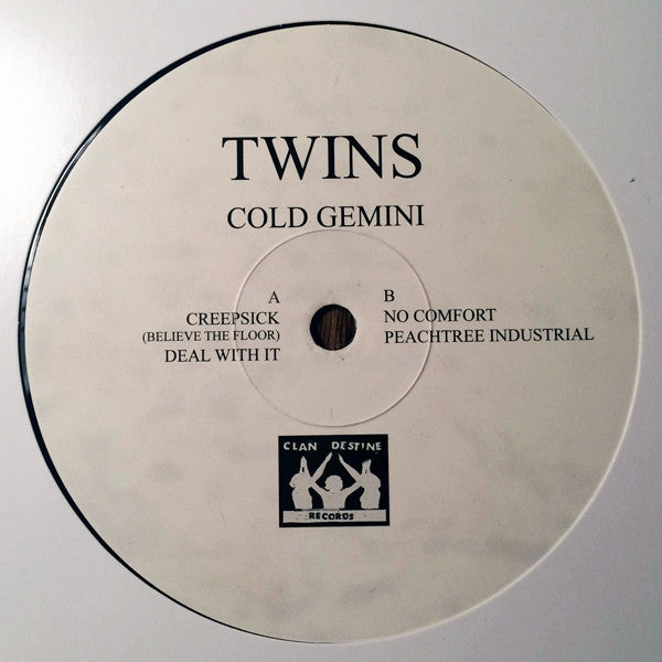 Twins - Cold Gemini - 12" - Clan Destine Traxx - CDR-12-009, Clan Destine Records - CDR-12-009