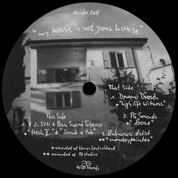 VA - My House Is Not Your House - 12" - acido 018