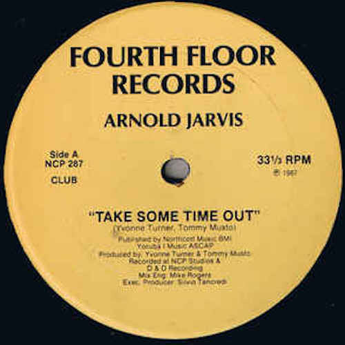 Arnold Jarvis - Take Some Time Out - 12" - Fourth Floor Records - FF287R