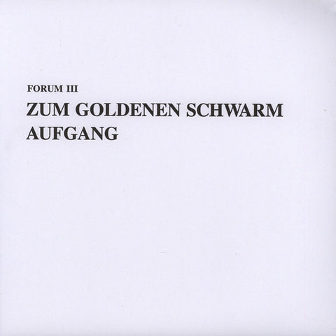 Zum Goldenen Schwarm - Aufgang - 2x12" - Forum - Forum III