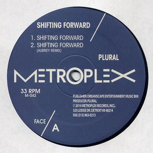 Plural - Shifting Forward - 12" - Metroplex - M 042