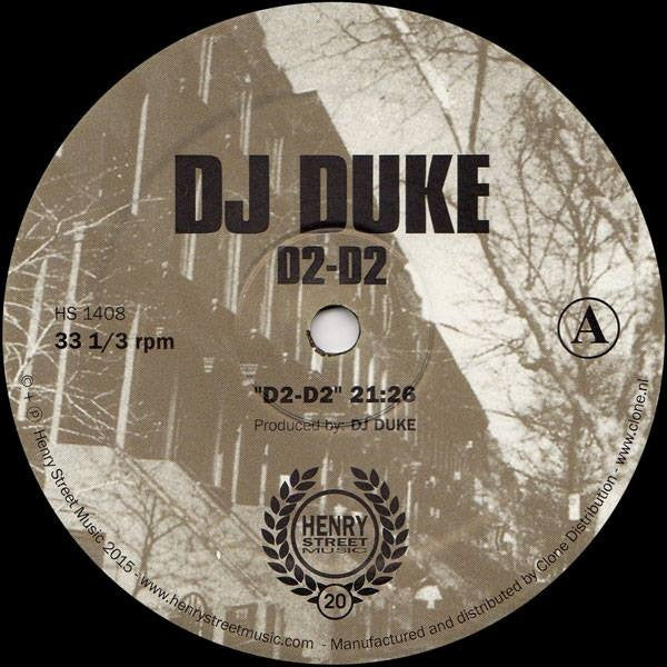 DJ Duke - D2-D2 - 12" - Henry Street Music - HS 1408
