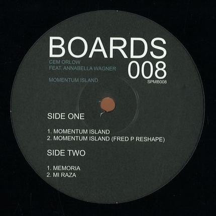Cem Orlow Feat. Annabella Wagner - Momentum Island - 12" - Soul People Music - SPMB008