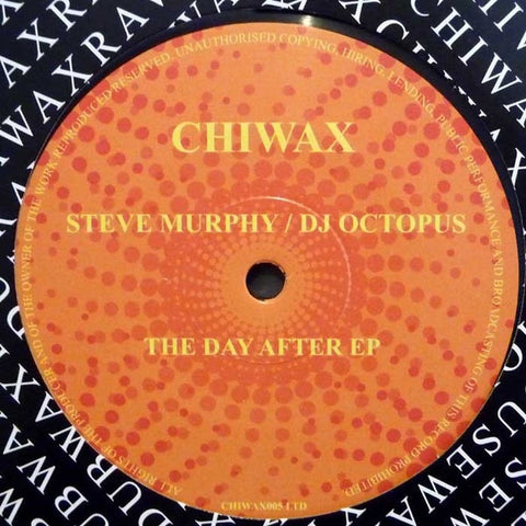Steve Murphy  / DJ Octopus - The Day After EP - 12" - Chiwax - CHIWAX005 LTD