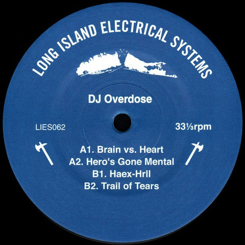 DJ Overdose - Hero's Gone Mental - 12" - LIES 062