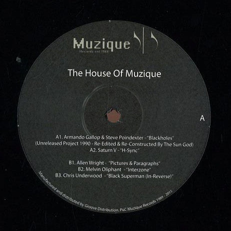 VA - The House Of Muzique - 12" -  Muzique Records - Muzique 003