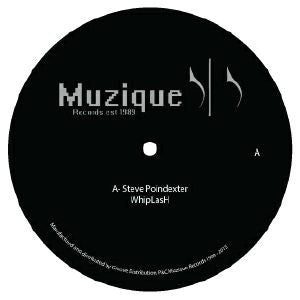 Steve Poindexter / Eric Martin - Whiplash / Emergency - 12" - Muzique Records - MUSIQUE 001