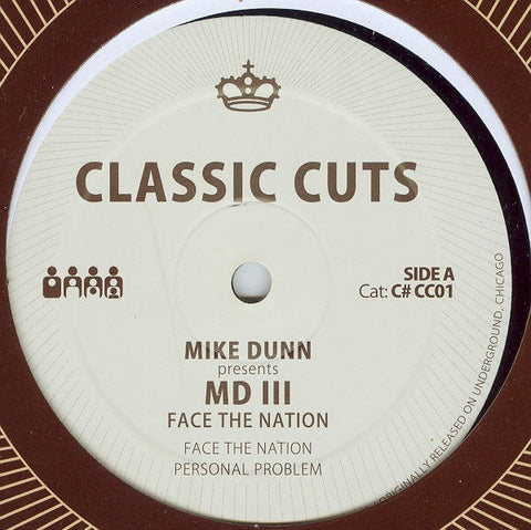 Mike Dunn - Face the Nation - 12" - Clone - C#CC001