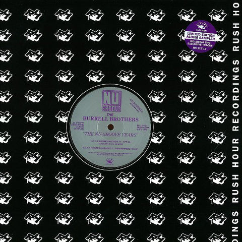 The Burrell Brothers - The Nu Groove Years Sampler - 12" - Rush Hour - RH 117-12