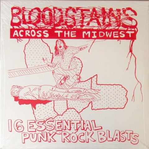 VA - Bloodstains Across the Midwest - LP - Bloodstains - BLOODSTAINS3