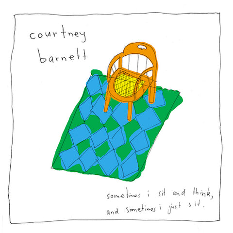 Courtney Barnett - Sometimes I Sit and Think, and Sometimes I Just Sit - LP - Mom + Pop - MP221-1