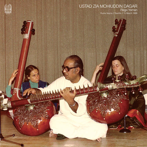 Ustad Zia Mohiuddin Dagar - Ragas Yaman - Rudra Veena, Seattle, 15 March 1986 - 2xLP - Ideologic Organ - SOMA029