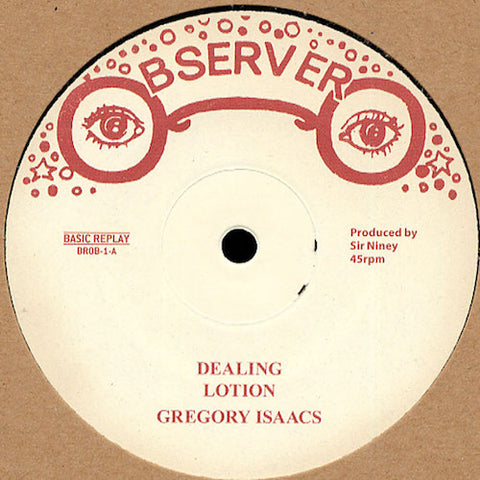 Gregory Isaacs / Ken Boothe - Dealing / Memories - 12" - Basic Replay - BROB-1