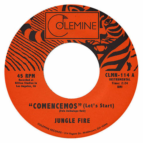 Jungle Fire - Comencemos - 7" - Colemine Records - CLMN-114